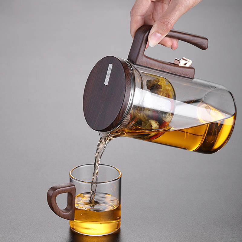 Чайник для заваривания TeaPot D-28 Small pretty waist 720ml (Transparent) в магазине vchehle.ua
