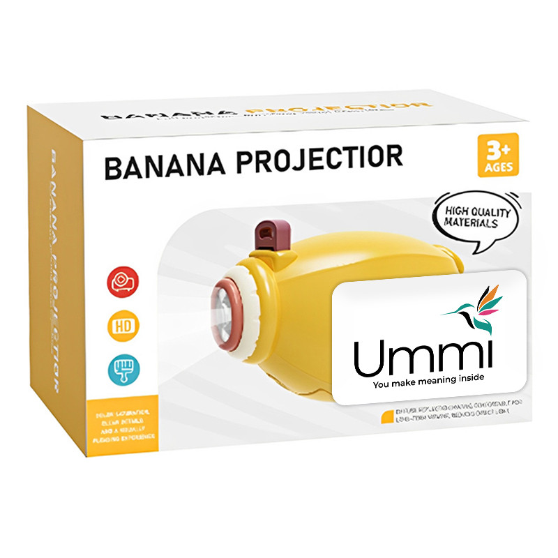 Купить Детский проектор-светильник ME-235 Banana (White) на vchehle.ua