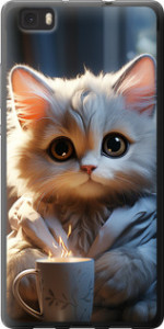 Чехол White cat для Huawei Ascend P8 Lite