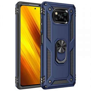 Ударостійкий чохол Serge Ring for Magnet для Xiaomi Poco X3 Pro