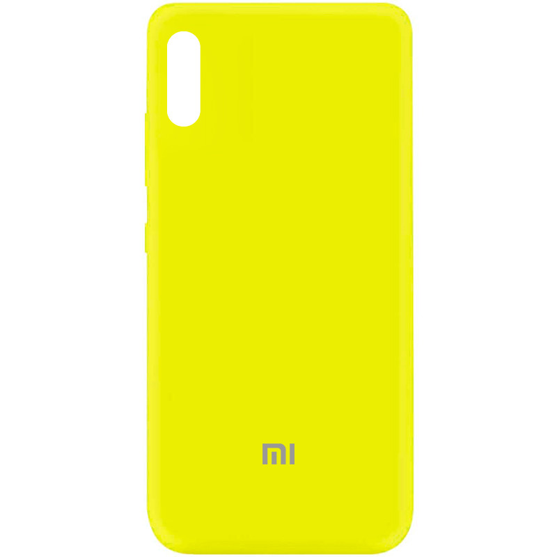 Чохол Silicone Cover My Color Full Protective (A) на Xiaomi Redmi 9A (Жовтий / Flash)