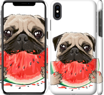 

Чохол Мопс і кавун на iPhone XS Max 843363
