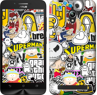 

Чохол Popular logos на Asus Zenfone Go ZC500TG 628183
