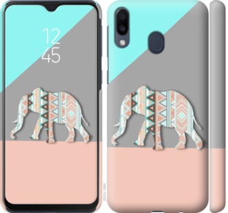 

Чехол Узорчатый слон для Samsung Galaxy A20 A205F 711320
