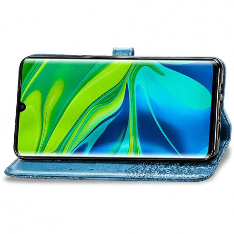 

Шкіряний чохол (книжка) Art Case з візитницею для Xiaomi Mi Note 10 (Синій) 883705