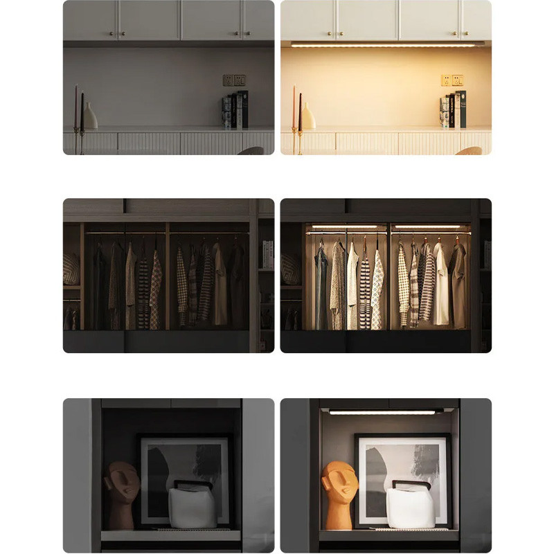 Сенсорный светильник LED с датчиком движения MZ-L1803 (35*11,5*100mm) (White) в магазине vchehle.ua