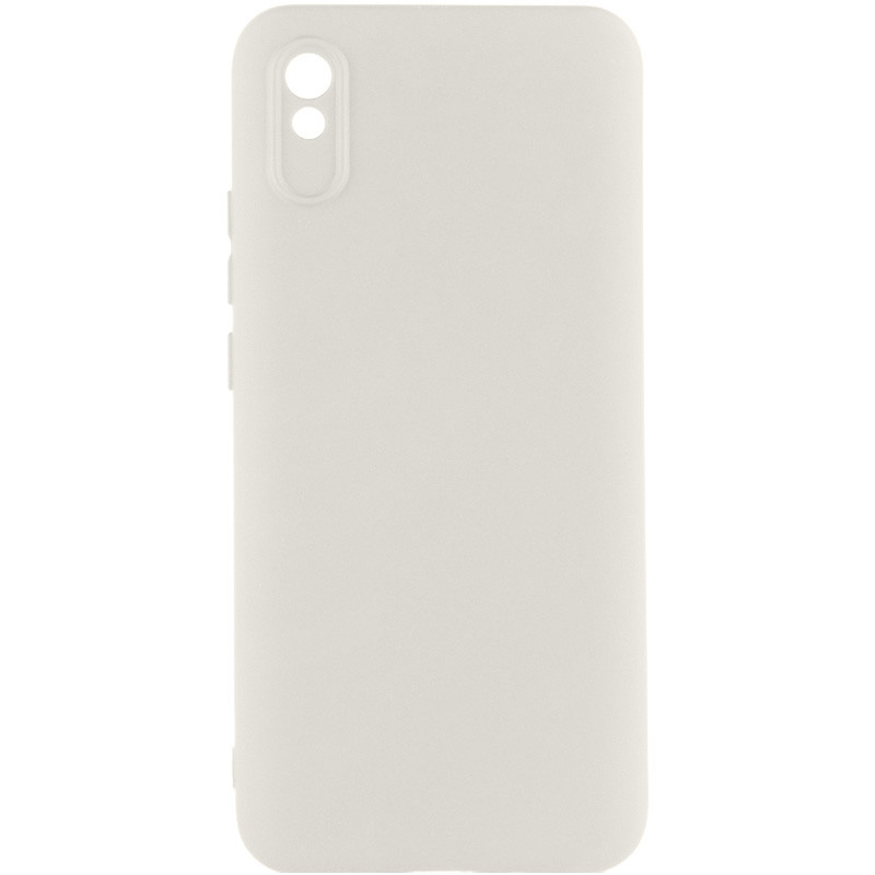 Чохол Silicone Cover Lakshmi Full Camera (AAA) на Xiaomi Redmi 9A (Білий / White)