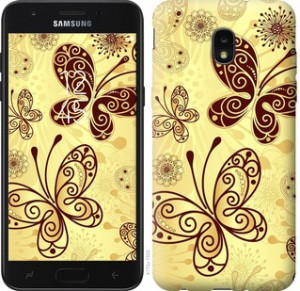 Чехол Красивые бабочки для Samsung Galaxy J7 2018