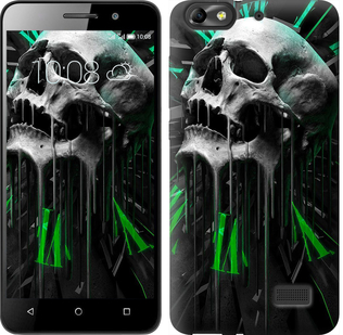 

Чехол Череп-часы для Huawei Honor 4C 353004
