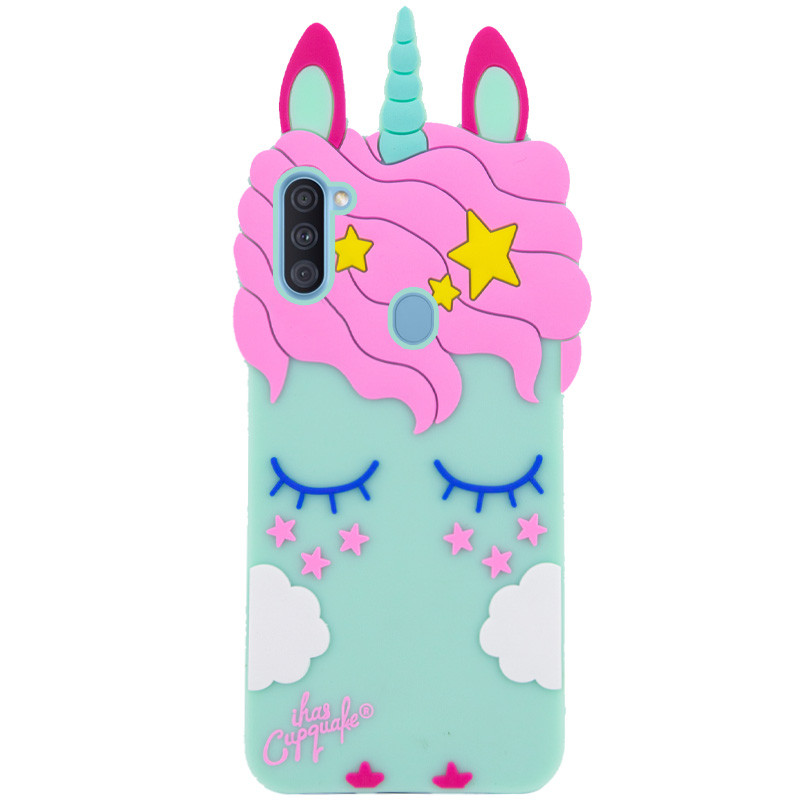 

Силиконовая накладка 3D Little Unicorn для Samsung Galaxy A11 (Бирюзовый, Единорог) 906368