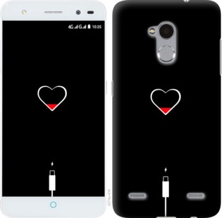 

Чехол Подзарядка сердца для ZTE V7 Lite 721627