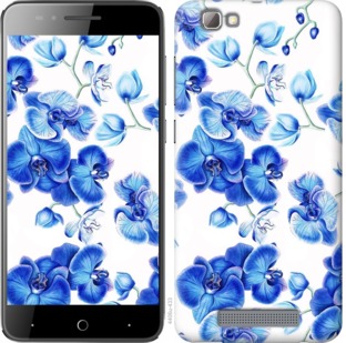

Чехол Голубые орхидеи для ZTE A610 725463