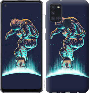 

Чохол Космонавт на скейтборді на Samsung Galaxy A21s A217F 934029