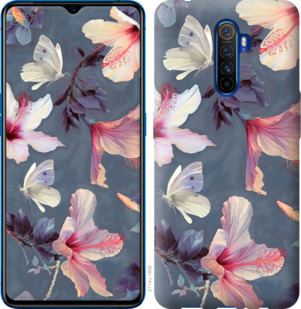 

Чехол Нарисованные цветы для Realme X2 Pro 918937