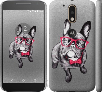 

Чехол Умный бульдог для Motorola Moto G4 / G4 Plus 737309