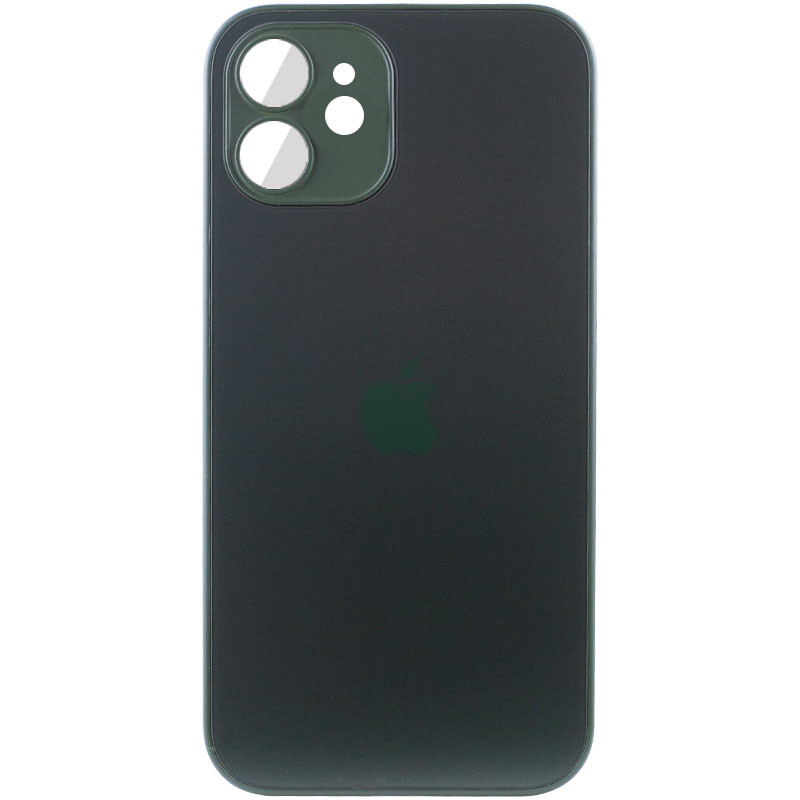 Чохол TPU+Glass Sapphire matte case на Apple iPhone 12 (6.1") (Cangling Green)