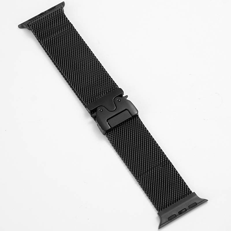 Фото Ремінець Milanese Loop New Design для Apple Watch 38/40/41/42mm (Black) в маназині vchehle.ua