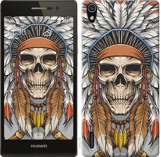 

Чохол Череп індіанця на Huawei Ascend P7 641241