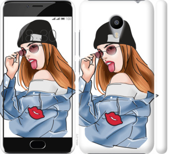 

Чехол Девушка v3 для Meizu M3s 843027