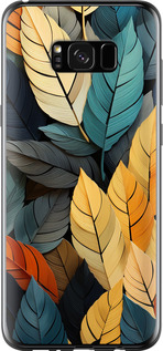 

Чохол Кольорове листя на Samsung Galaxy S8 Plus 1629639