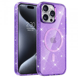 Чохол TPU Eclipse Sparkle (MagFit) на Apple iPhone 15 Pro (6.1")