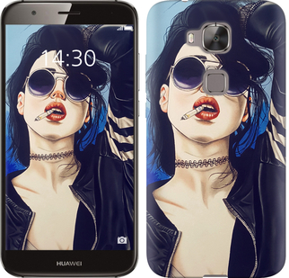 

Чехол Девушка на стиле для Huawei GX8 643946