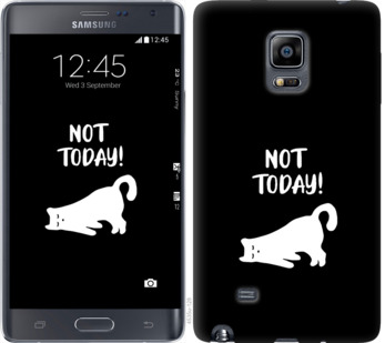 

Чехол Уставший кот для Samsung Note Edge SM-N915 874120