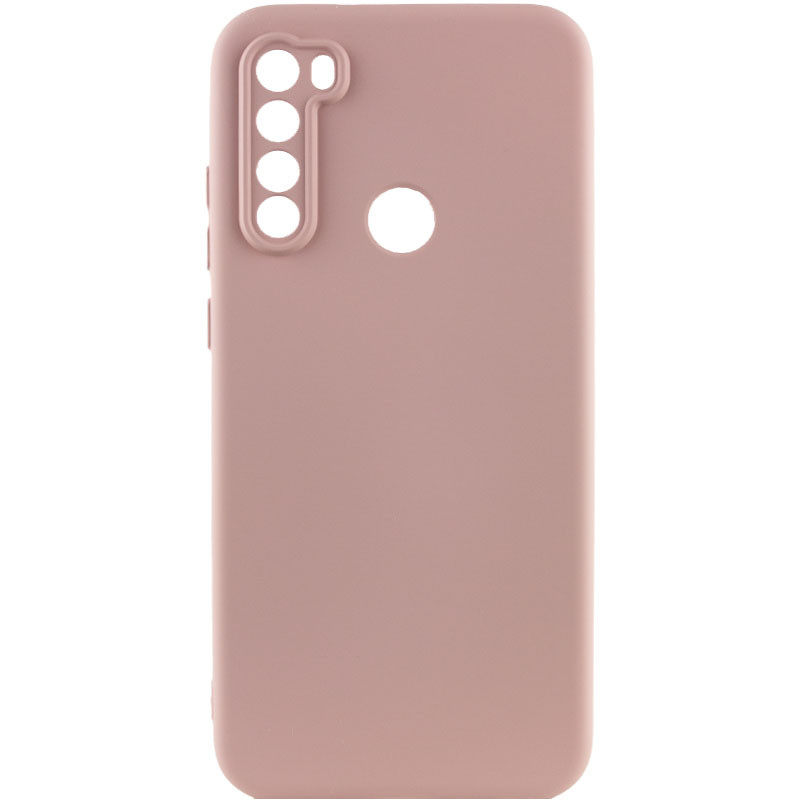 Чехол Silicone Cover Lakshmi Full Camera (AA) для Xiaomi Redmi Note 8T (Розовый / Pink Sand)