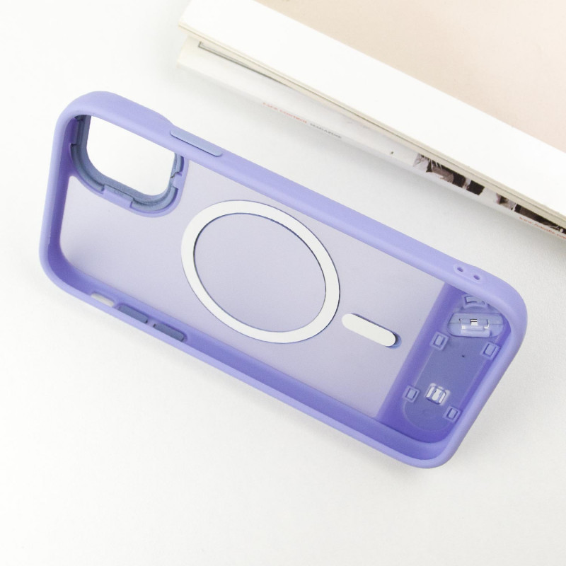 TPU+PC чехол Stand case для Apple iPhone 11 (6.1") (Light blue) в магазине vchehle.ua