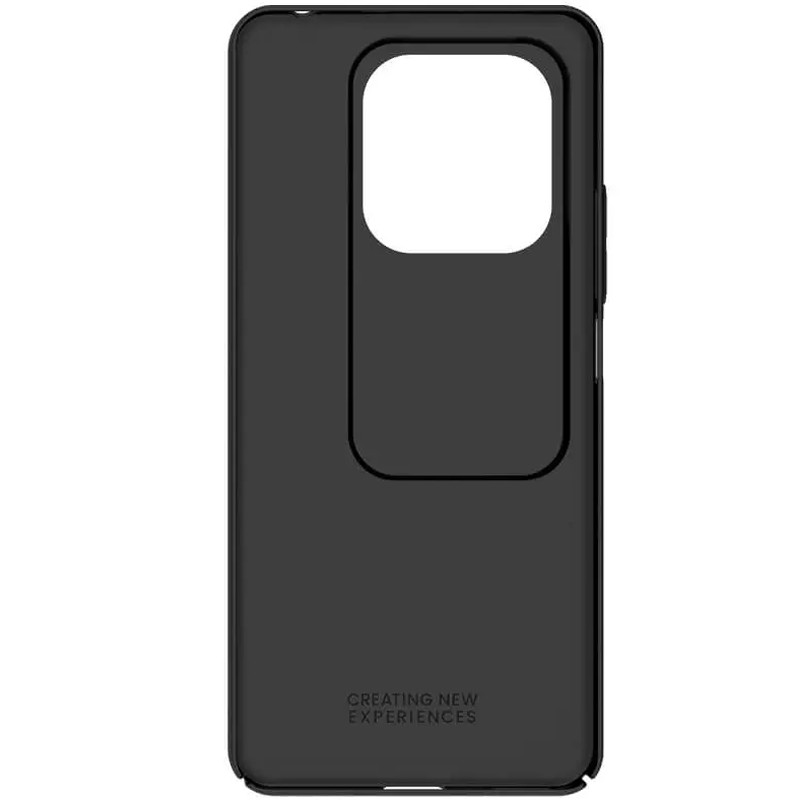 Карбоновая накладка Nillkin Camshield (шторка на камеру) для Xiaomi Redmi Note 14 5G (Черный / Black) в магазине vchehle.ua