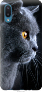 Чехол Красивый кот для Samsung Galaxy A02 A022G