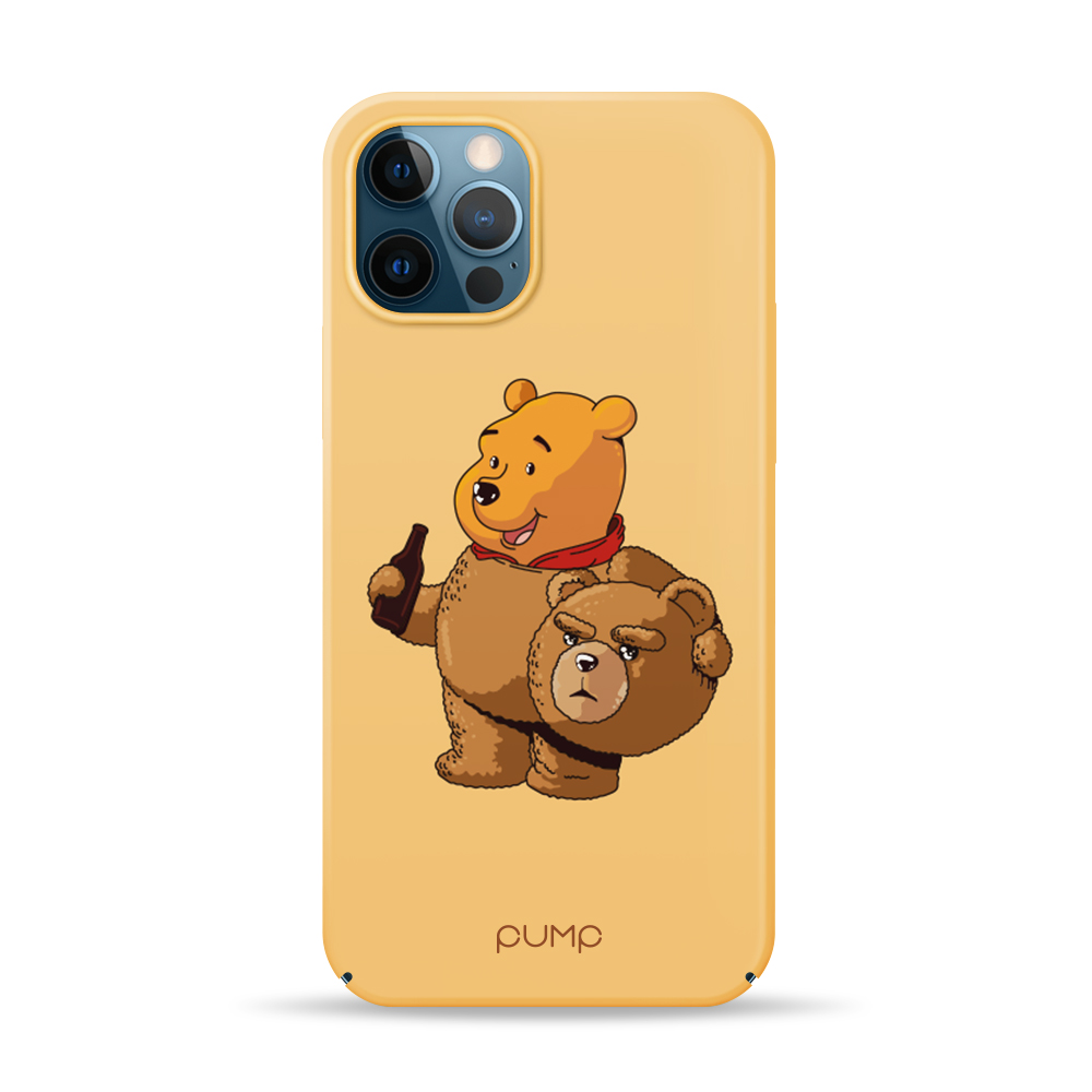 Чехол Pump Tender Touch для Apple iPhone 12 Pro / 12 (6.1") (Ted The Pooh)