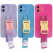 Чехол Handfree с цветным ремешком для Apple iPhone 12 mini (5.4")
