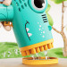 Пистолет для мыльных пузырей Dinosaur Bubble Gun с насадкой на 40 отверстий 50ml (Green) в магазине vchehle.ua