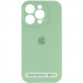 Чохол Silicone Case Full Camera Protective (AA) на Apple iPhone 16 Plus (6.7") (Зелений / Pistachio)