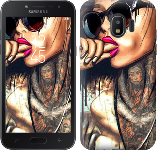 

Чохол Дівчина в тату на Samsung Galaxy J2 2018 631374