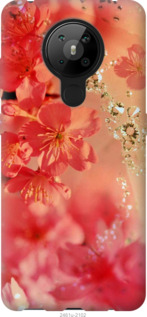 

Чехол Розовые цветы для Nokia 5.3 1146525