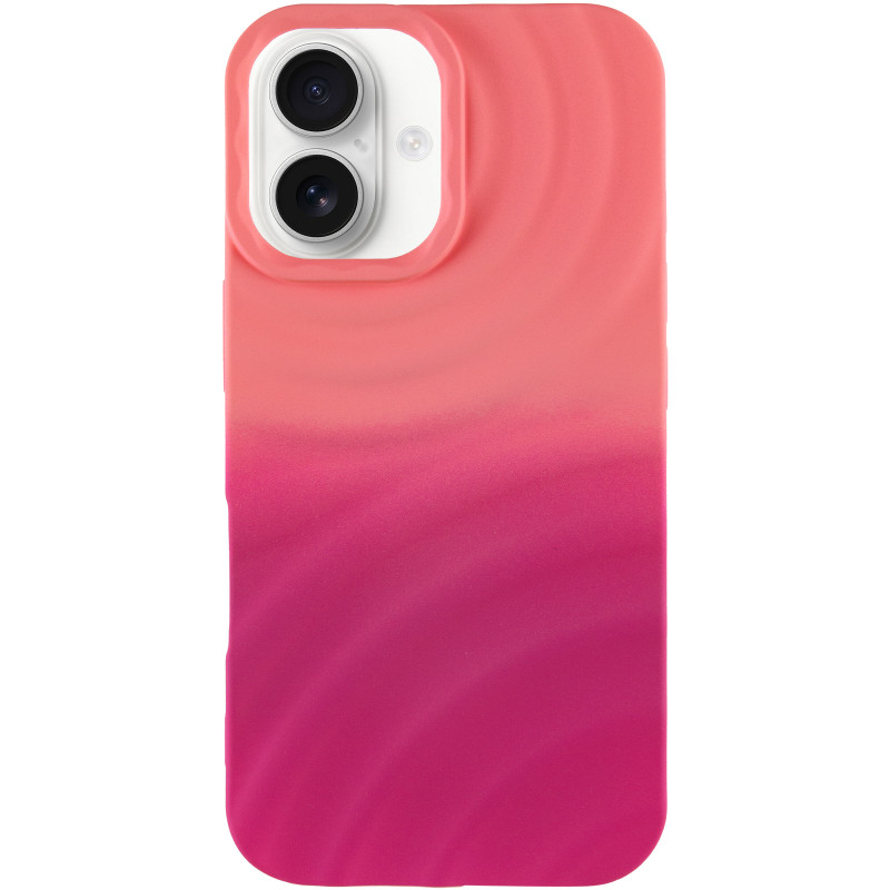 Фото Чехол TPU ColorWave для Apple iPhone 16 (6.1") (Peach / Pink) на vchehle.ua