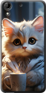 Чехол White cat для HTC Desire 728G