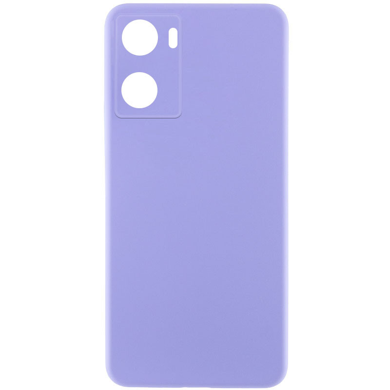 Чохол Silicone Cover Lakshmi Full Camera (AAA) на Oppo A57s / A77s (Бузковий / Dasheen)