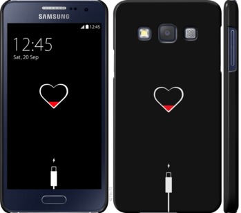 

Чехол Подзарядка сердца для Samsung Galaxy A3 A300H 721072