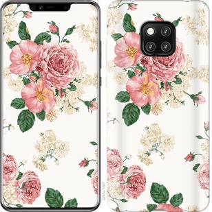 

Чехол цветочные обои v1 для Huawei Mate 20 Pro 671170