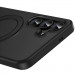 Фото TPU+PC чохол Magnetic Safe Colorful HQ Ring на Samsung Galaxy S24 (Black) в маназині vchehle.ua