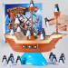 Замовити Настільна інтерактивна ігра Ummi 707-61 Pirate Boat Balancing Game (Brown) на vchehle.ua