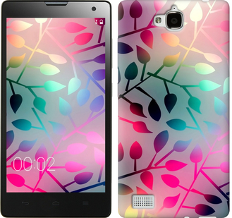 

Чехол Листья для Huawei Honor 3C 626415