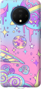 Чохол Рожева галактика на OnePlus 7T