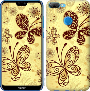 

Чехол Красивые бабочки для Huawei Honor 9i 911455