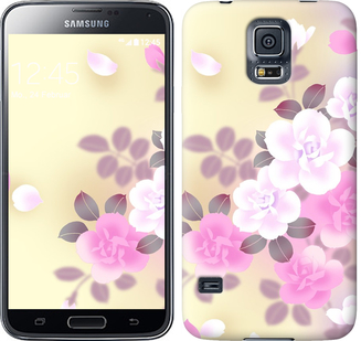 

Чехол Японские цветы для Samsung Galaxy S5 Duos SM G900FD 189195
