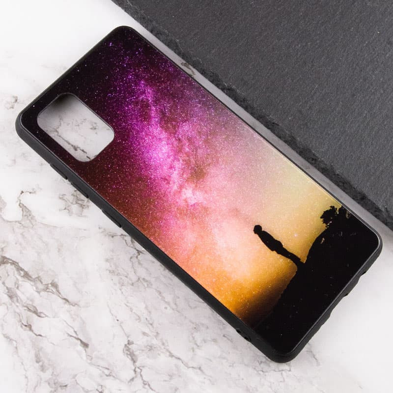 Фото TPU+Glass чохол Diversity на Samsung Galaxy A32 4G (Solitude) в маназині vchehle.ua