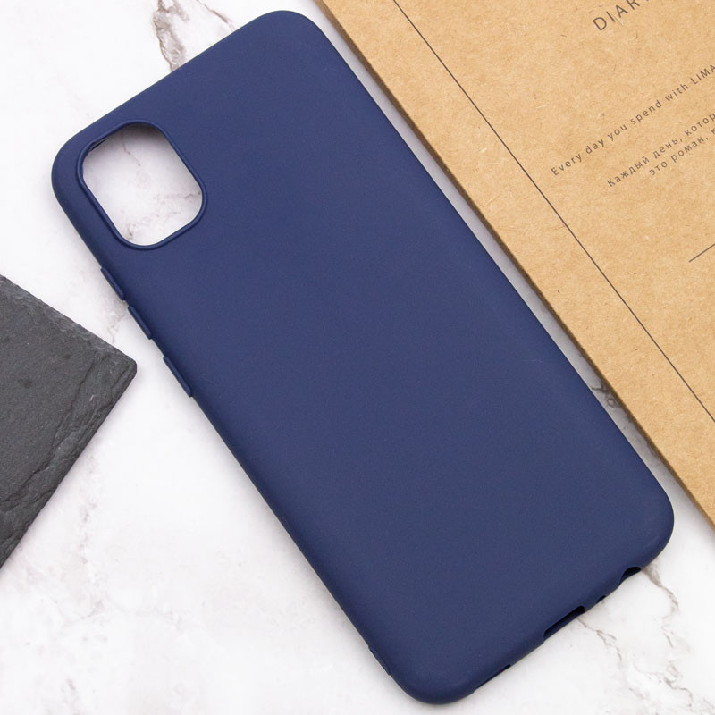 Купити Силіконовий чохол Candy на Samsung Galaxy A04 (Синій) на vchehle.ua